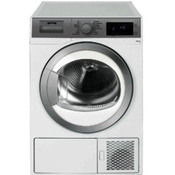 Smeg DHT81LUK 8kg Condenser Sensor Tumble Dryer in White